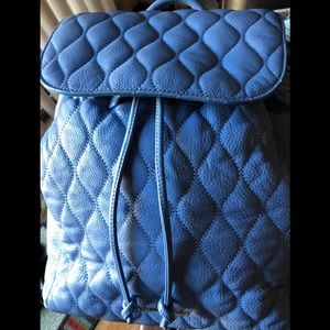 Vera Bradley quilted leather backpack